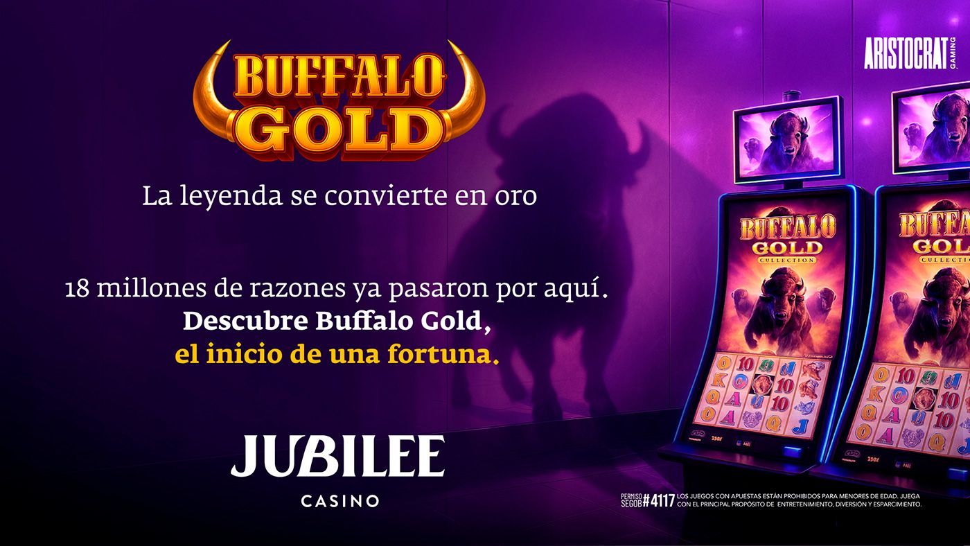 18 millones de razones para jugar en Buffalo Gold