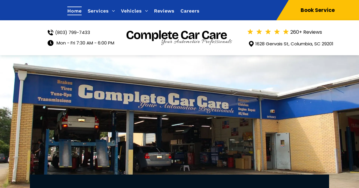 Auto Repair in Columbia, SC | Complete Car Care