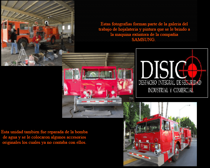 DISIC DESPACHO INTEGRAL DE SEGURIDAD INDUSTRIAL Y COMERCIAL - Extinguidores automáticos