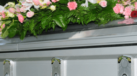 cofano funebre in zinco