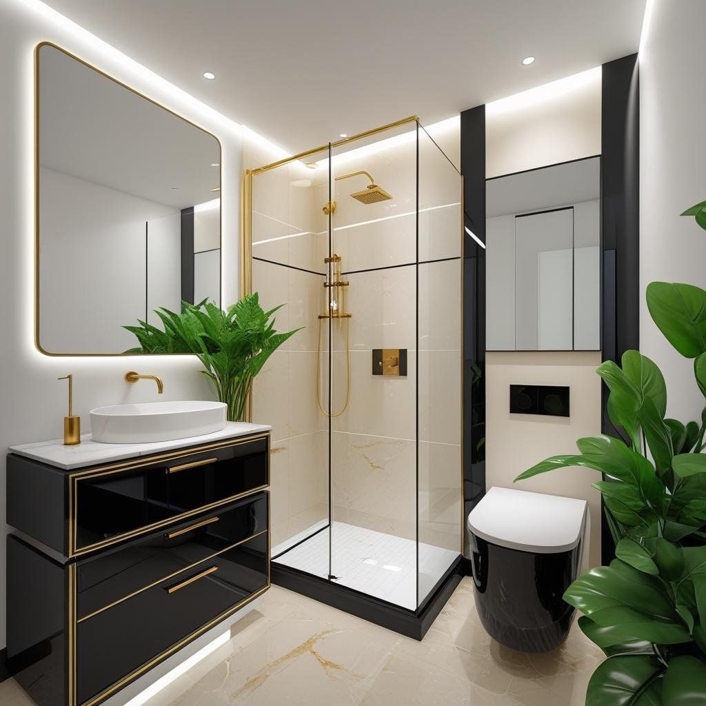 Uxbridge interior designer creating bespoke modern glamour home decor