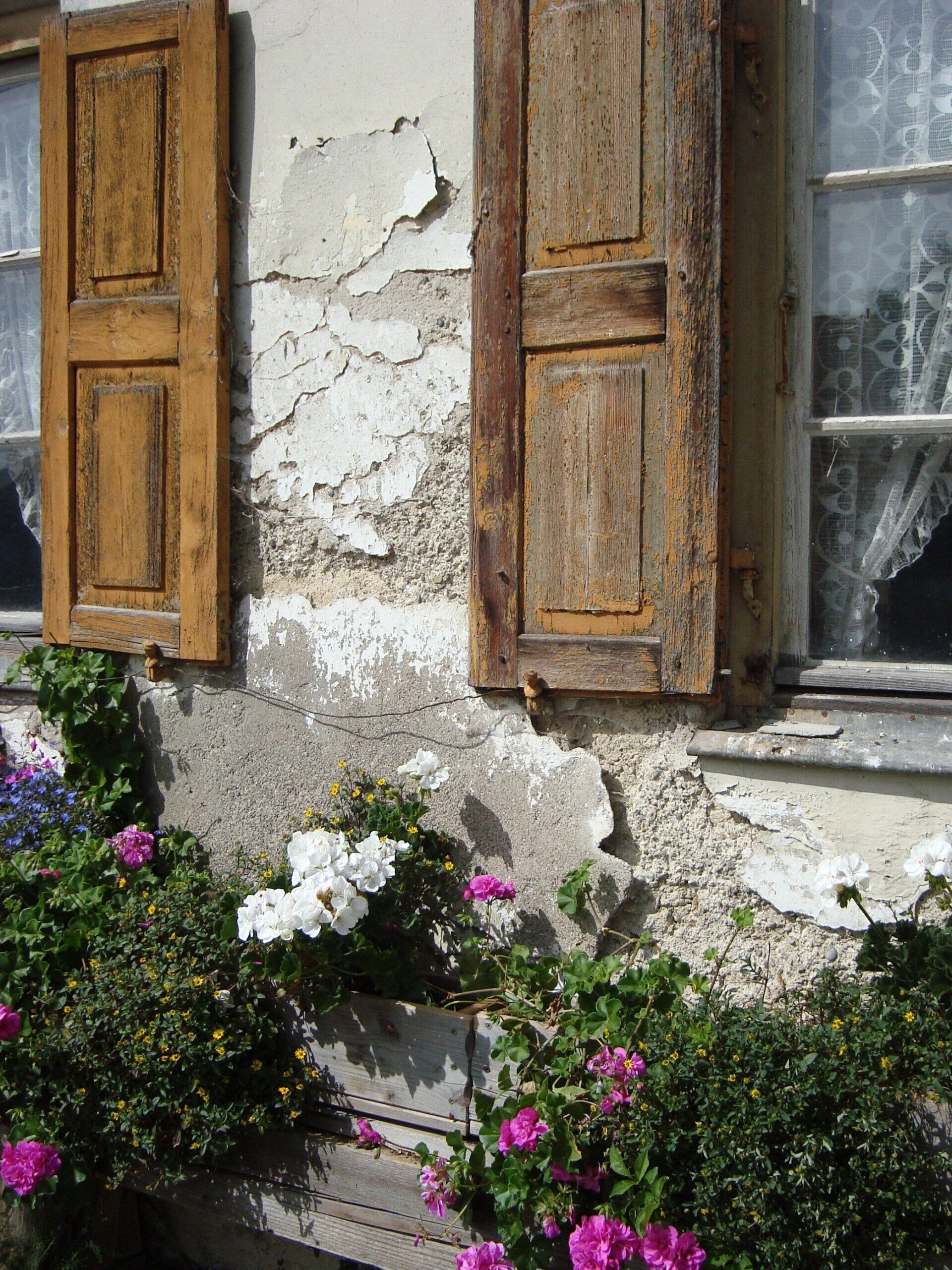 Crépi qui s'écaille