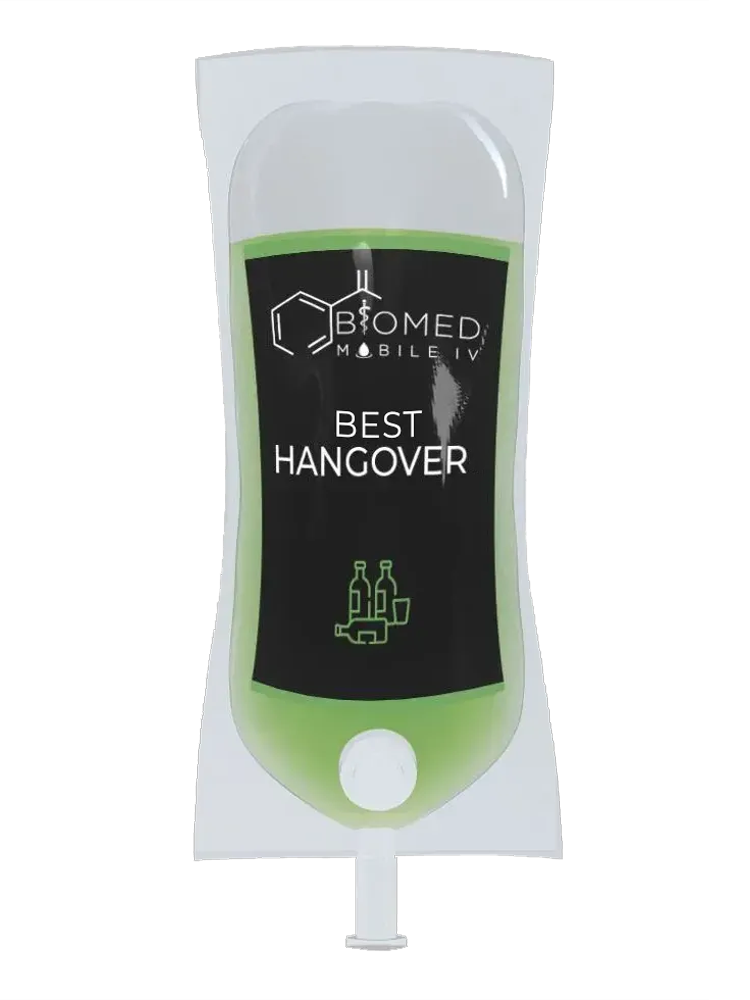 hangover hydration recovery - normal saline iv for hangover