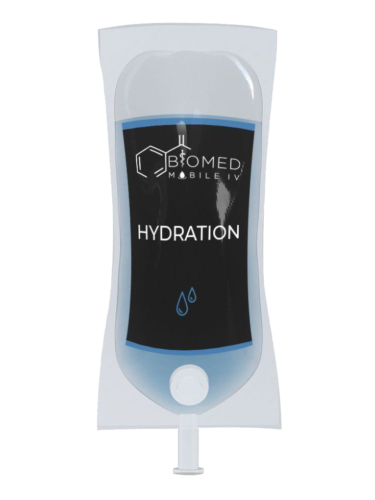 Hydration IV therapy bag