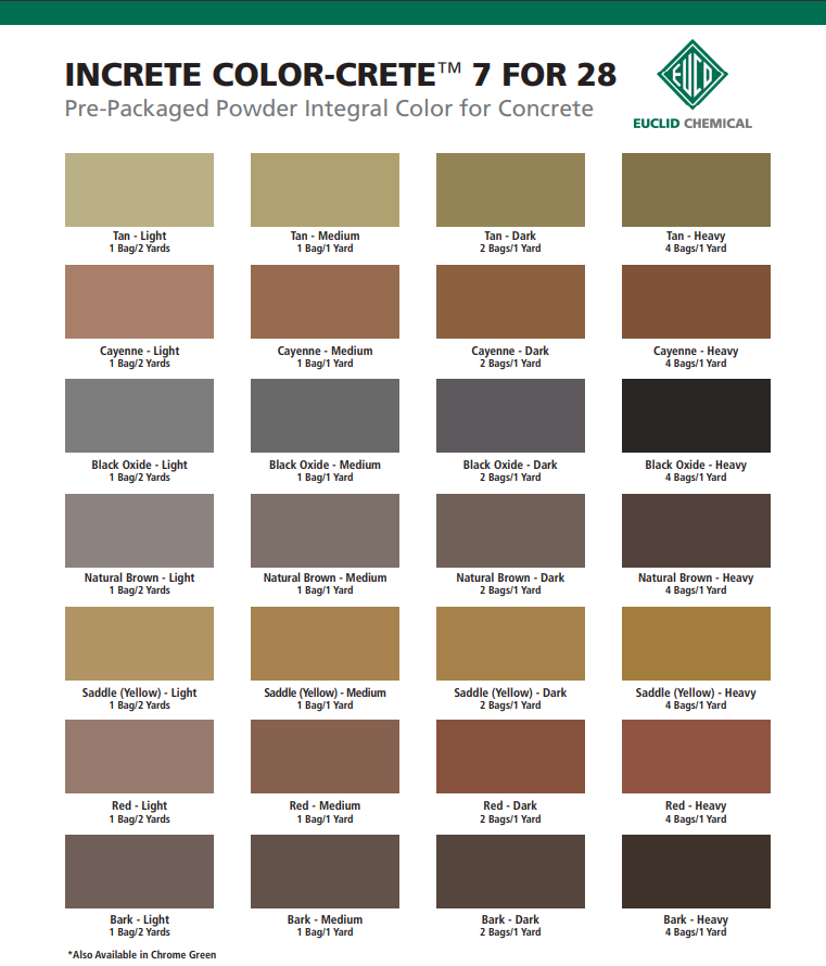 Increte Color CreteI — Bethlehem, PA — 4 Winds Concrete Inc