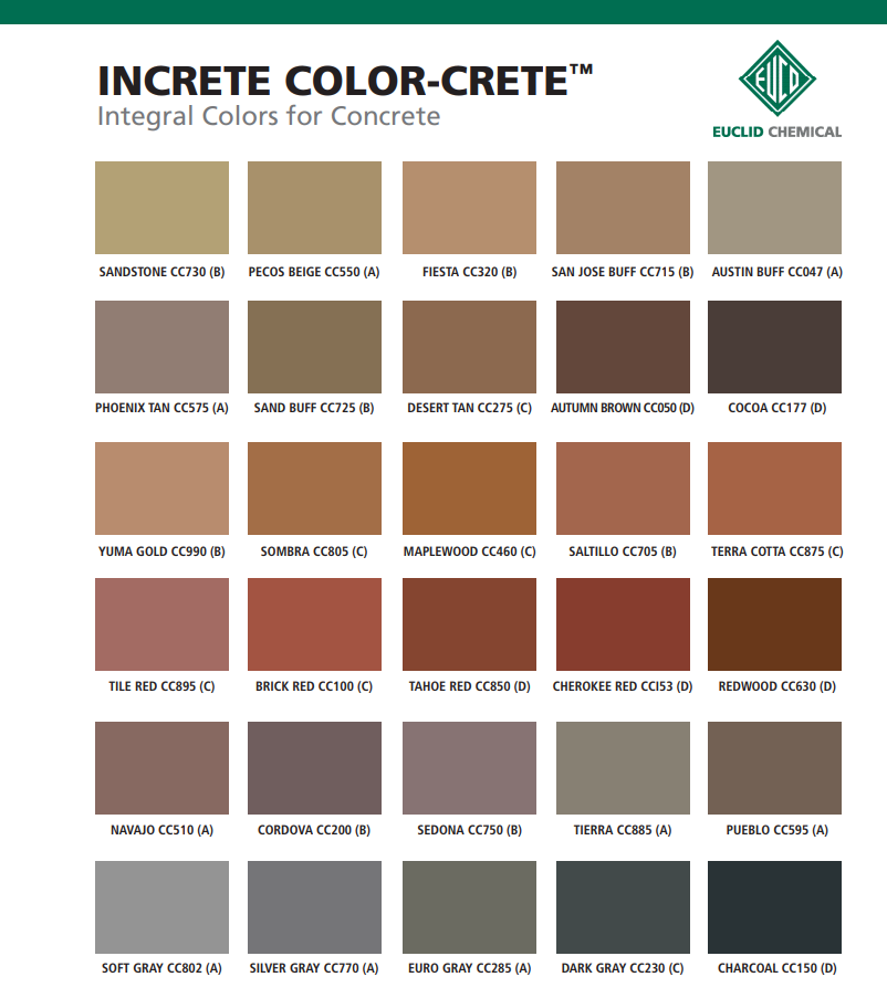 Increte Integral Color CreteI — Bethlehem, PA — 4 Winds Concrete Inc