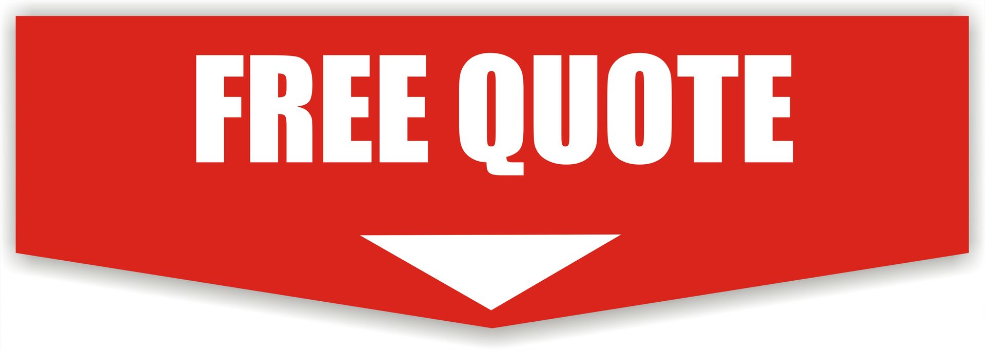 red free quote sign