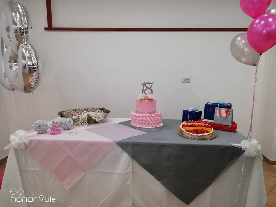 Festa di compleanno organizzata in un ristorante