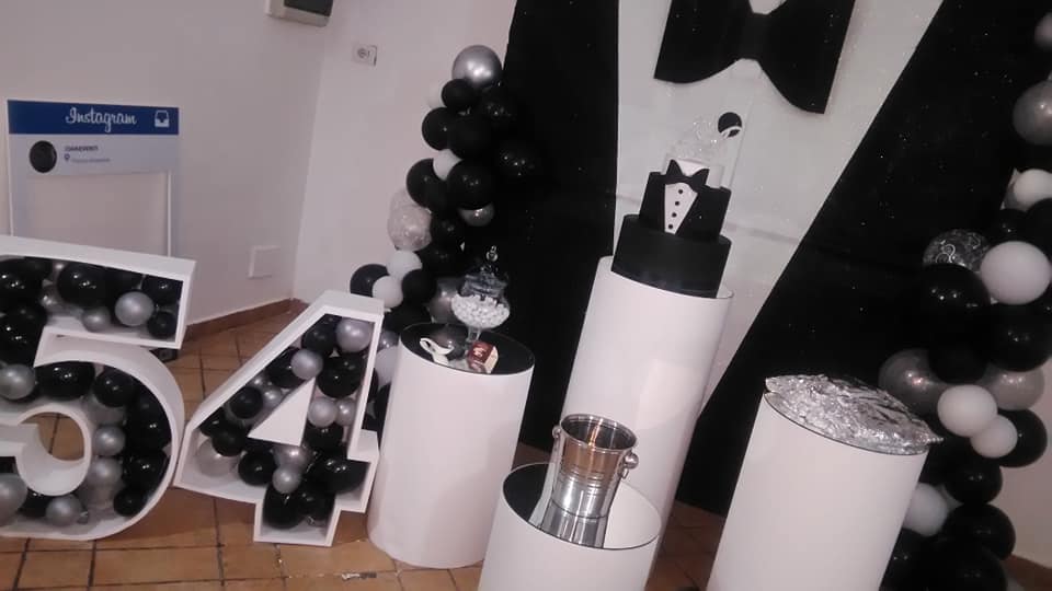 Ristorante allestito per un evento