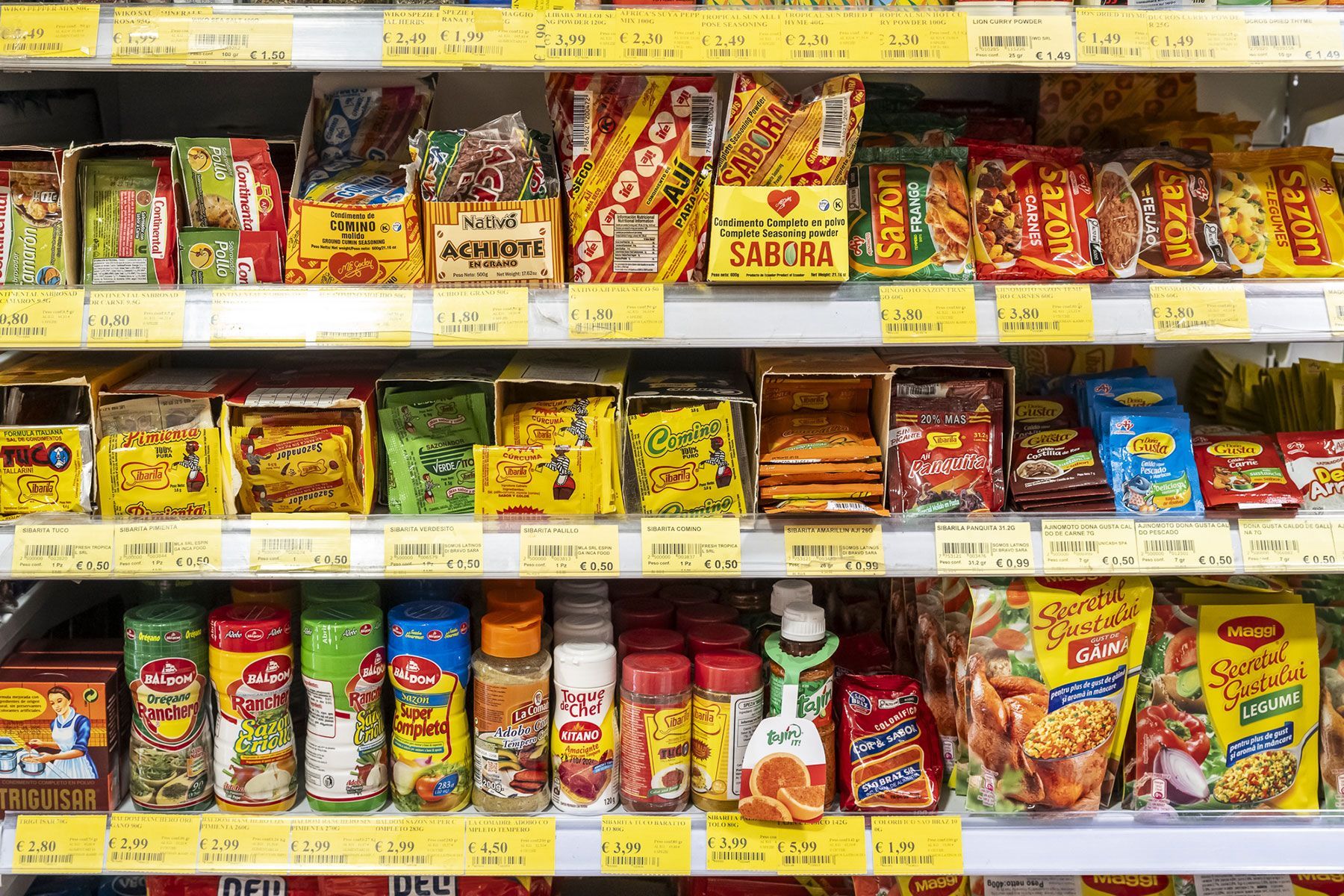 cibo da tutto il mondo