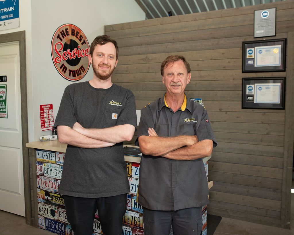 Around the shop at Orcutt Automotive in Corpus Christi, TX