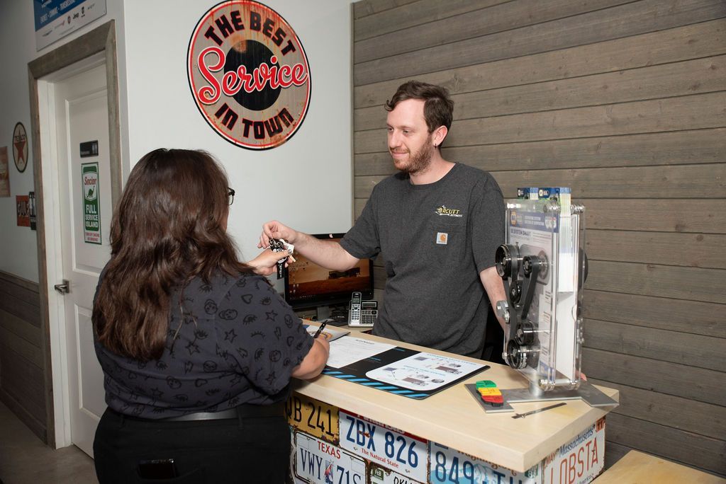Around the shop at Orcutt Automotive in Corpus Christi, TX