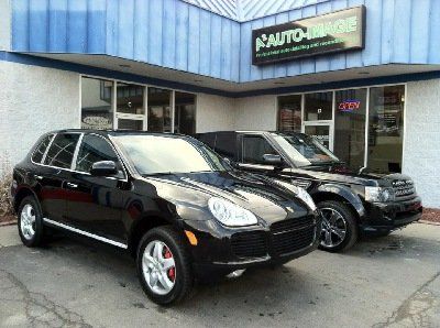 Two black cars — Ann Arbor, MI — A2 Auto Image