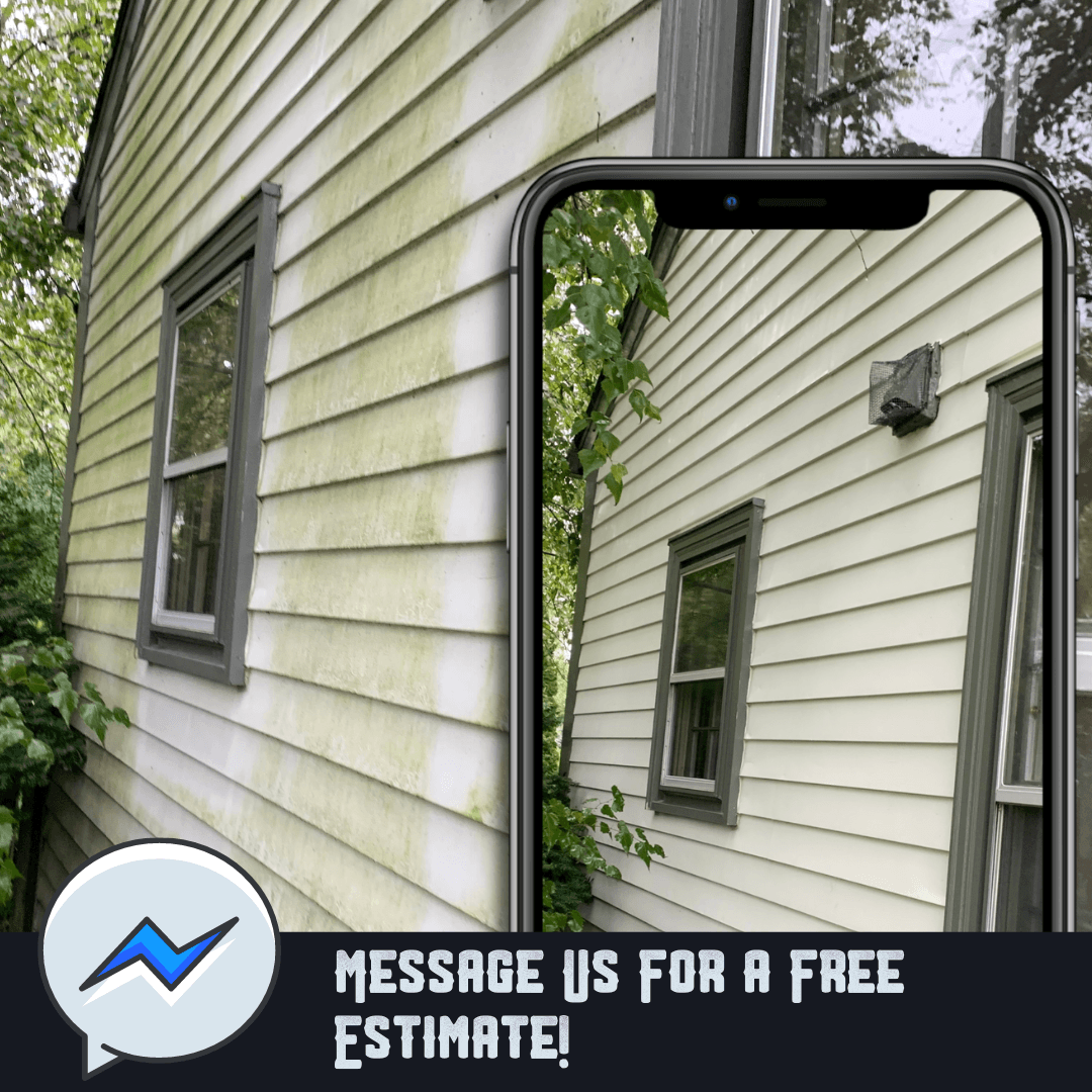 Pressure washing facebook ad template