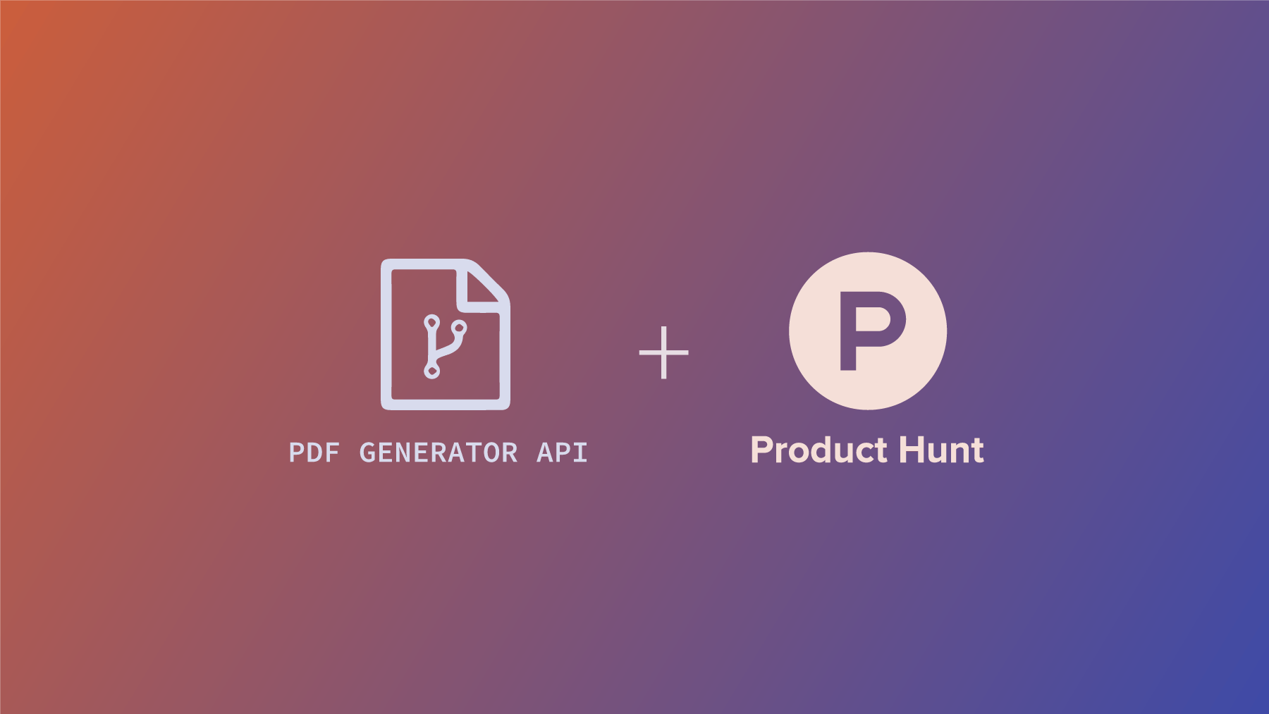 PDF Generator API Is Now Live on Product Hunt