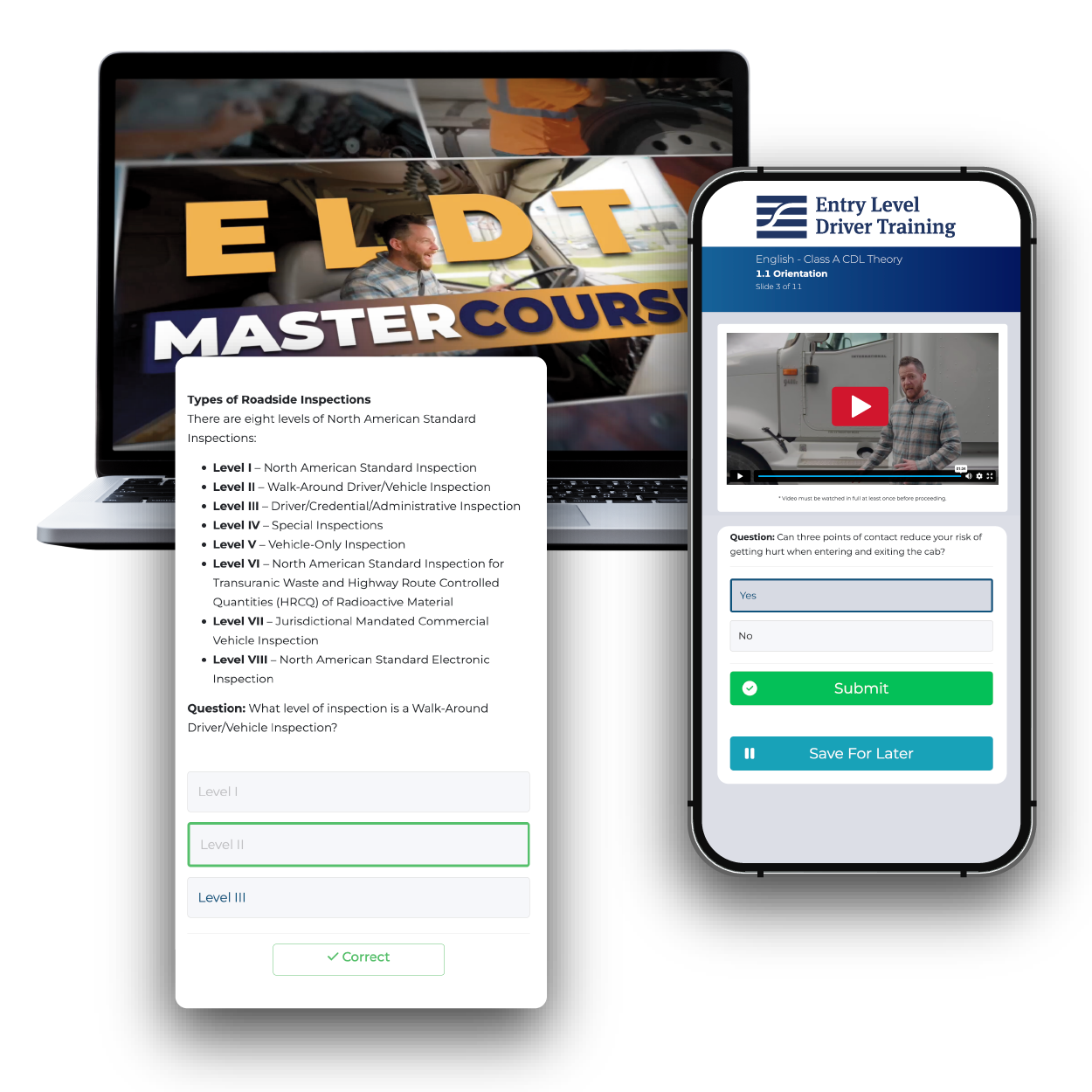 ELDT video courses 