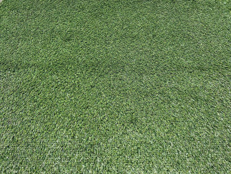 Las Vegas Event Flooring artificial grass samples showing the B25 selection.
