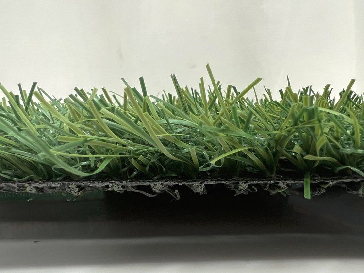 Las Vegas Event Flooring artificial grass samples showing the B25 selection.