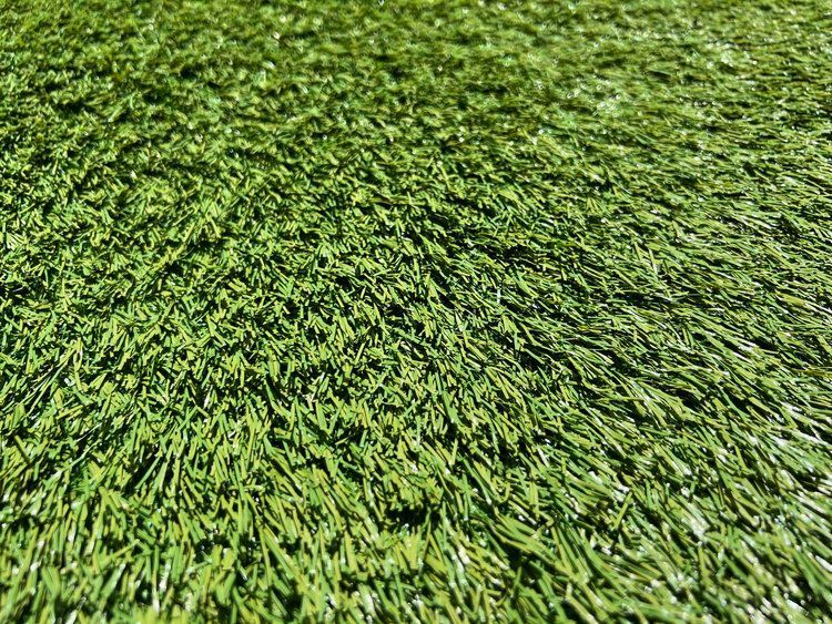 Las Vegas Event Flooring artificial grass samples showing the G40 selection.