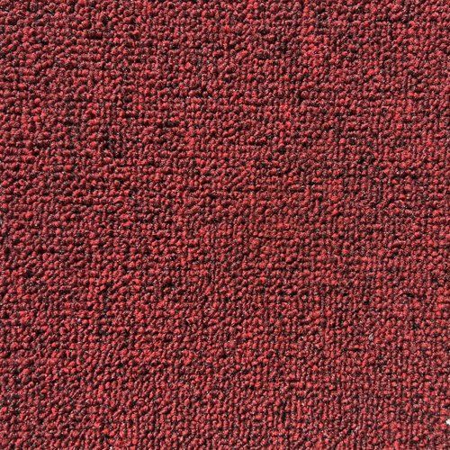 Las Vegas Event Flooring carpet samples showing the Level Loop 2.0 Carpet in the fiesta color.