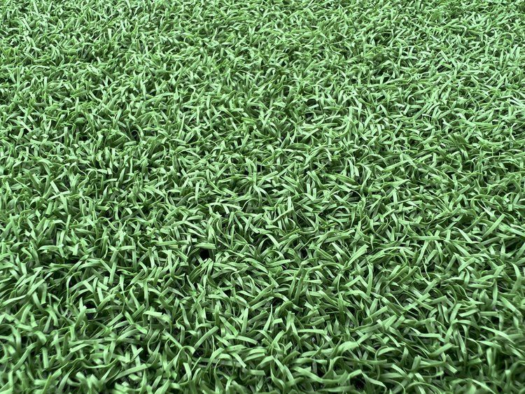 Las Vegas Event Flooring artificial grass samples showing the Putting Green selection.