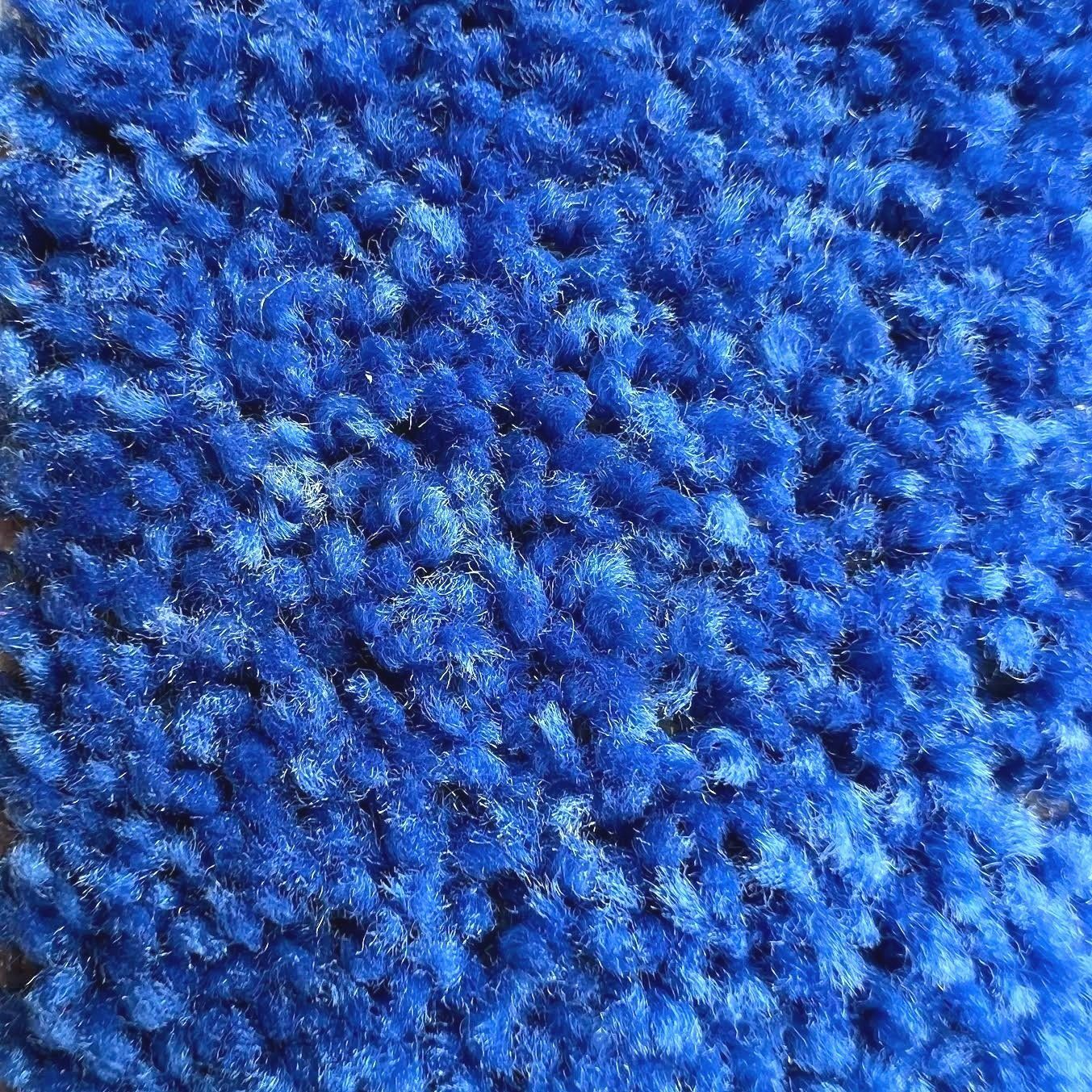 Las Vegas Event Flooring carpet samples showing the Regal Carpet in the Cobalt Blue color.