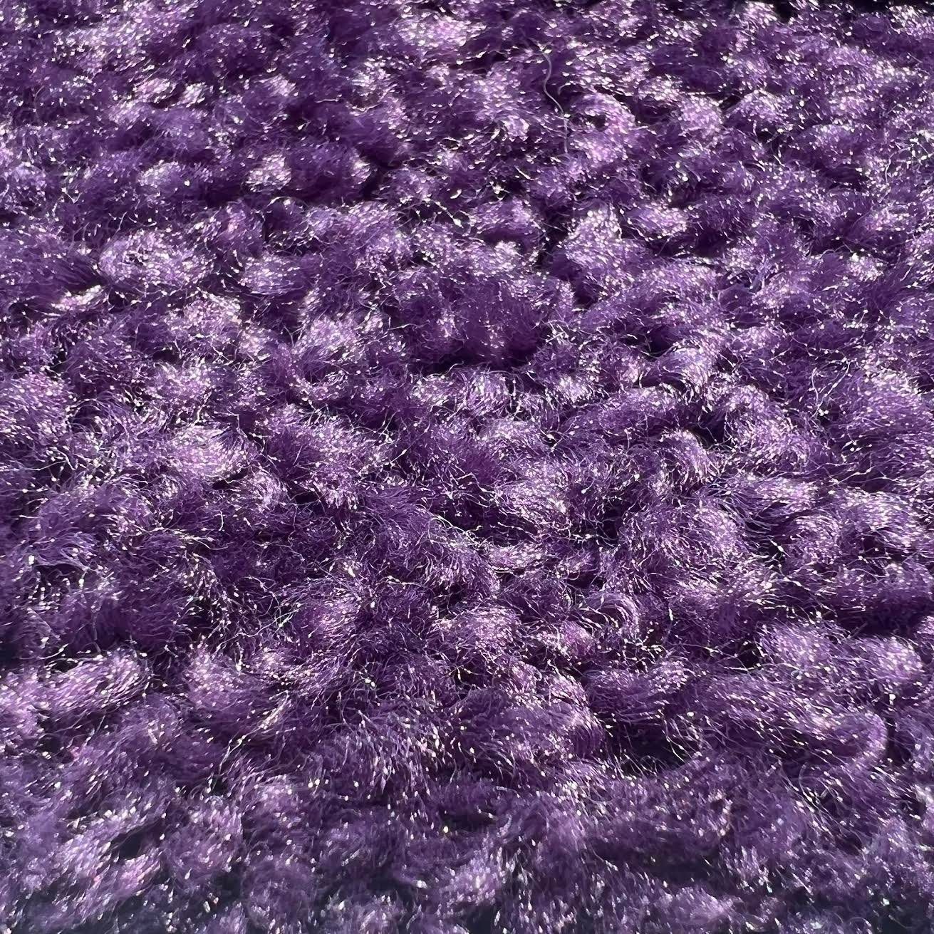 Las Vegas Event Flooring carpet samples showing the Regal Carpet in the Grape color.