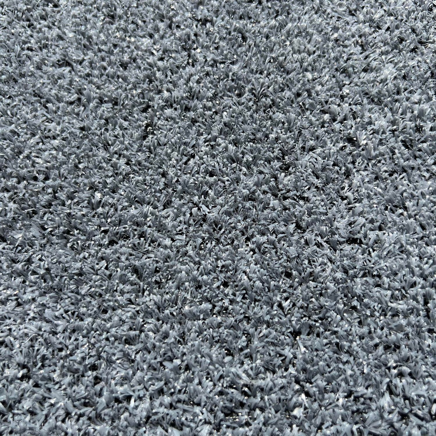 Las Vegas Event Flooring artificial turf samples showing the Show Turf selection in the grey color.