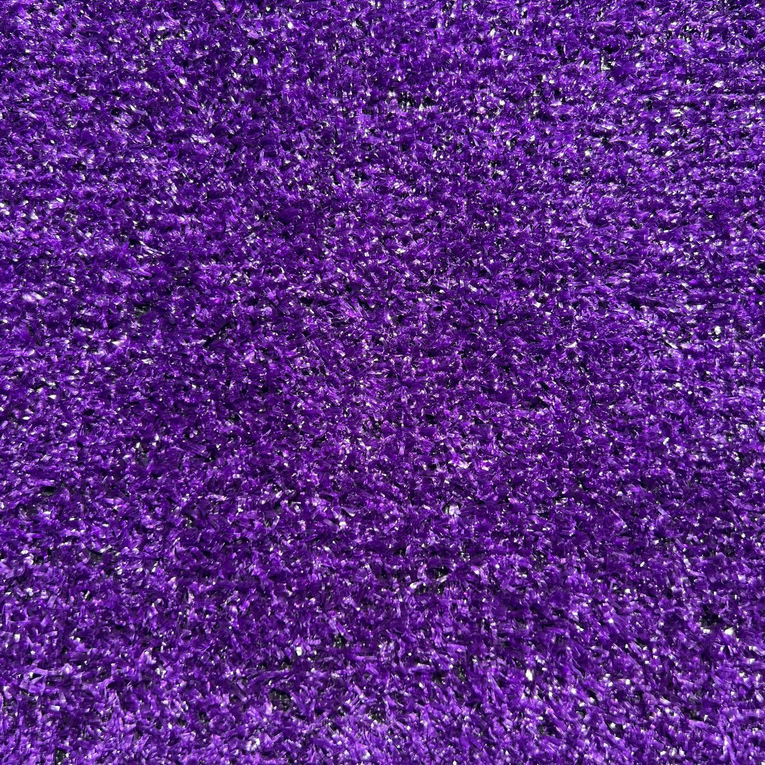 Las Vegas Event Flooring artificial turf samples showing the Show Turf selection in the purple color.