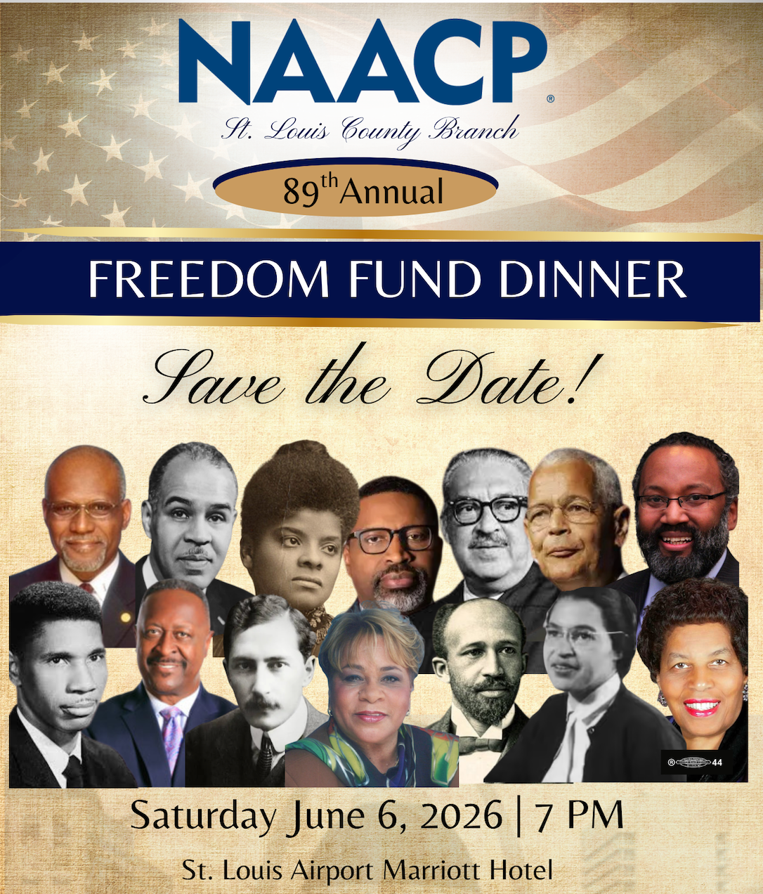 89th Annual Freedom Fund Save the Date
