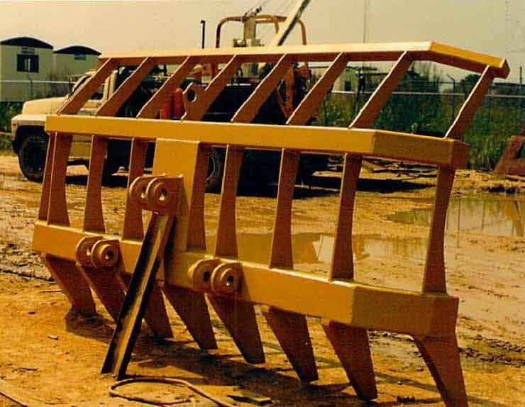 Loader Stacker Rake