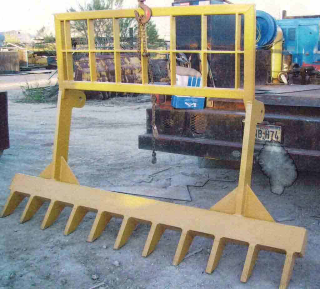 Pin-On Stacker Rake with Radiator Guard