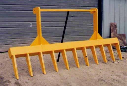 Pin-On Stacker Rake
