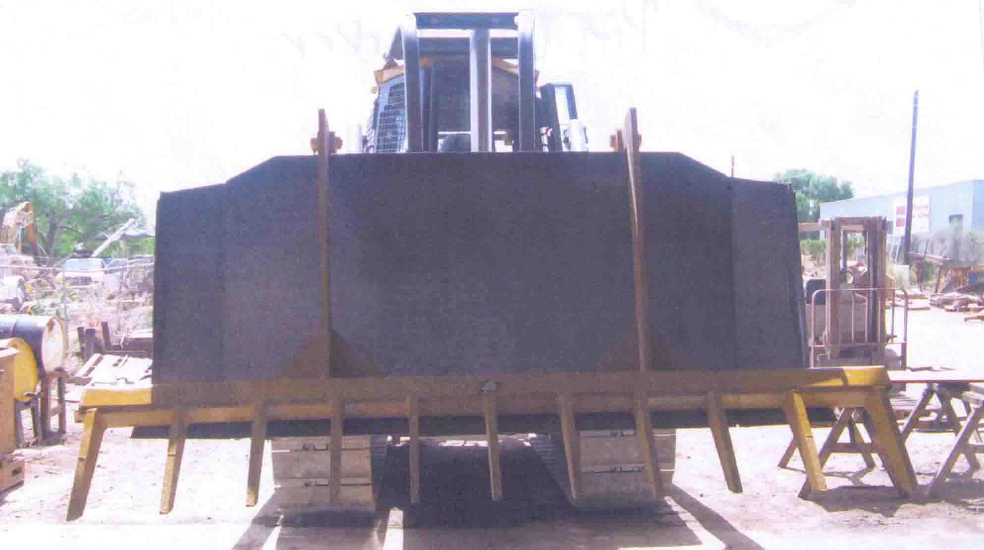 Pin-On Stacker Installed