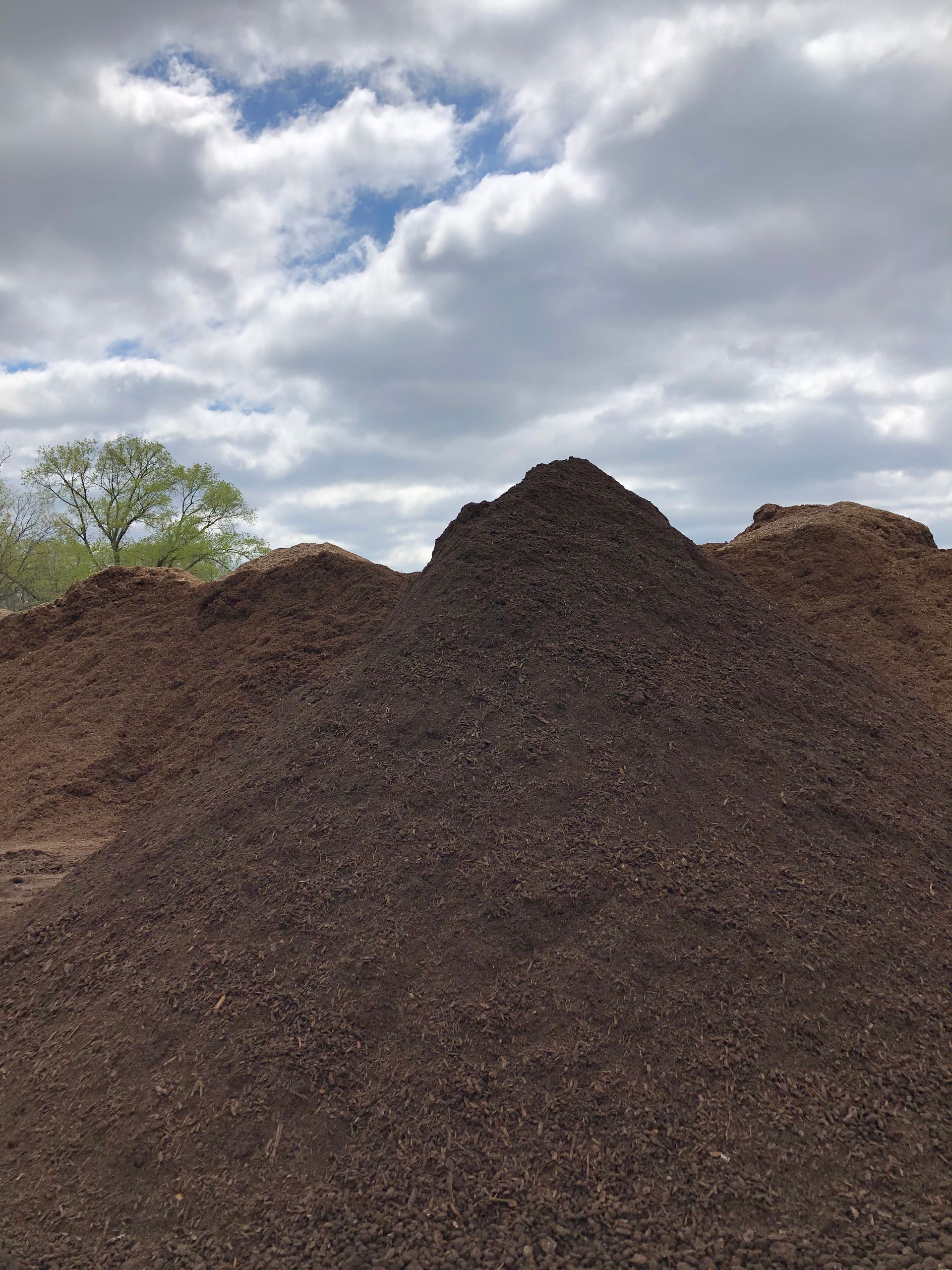 Brown Mountain Of Soil — Dayton, OH — AAA Tree and Landscaping