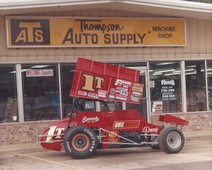 Red Car In Front of All Pro Automotive - TX - Henderson Auto Repair