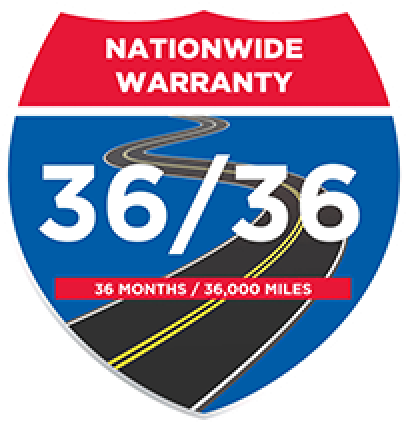 3-Year 36,000 Mile Warranty Badge - All Pro Automotive - TX