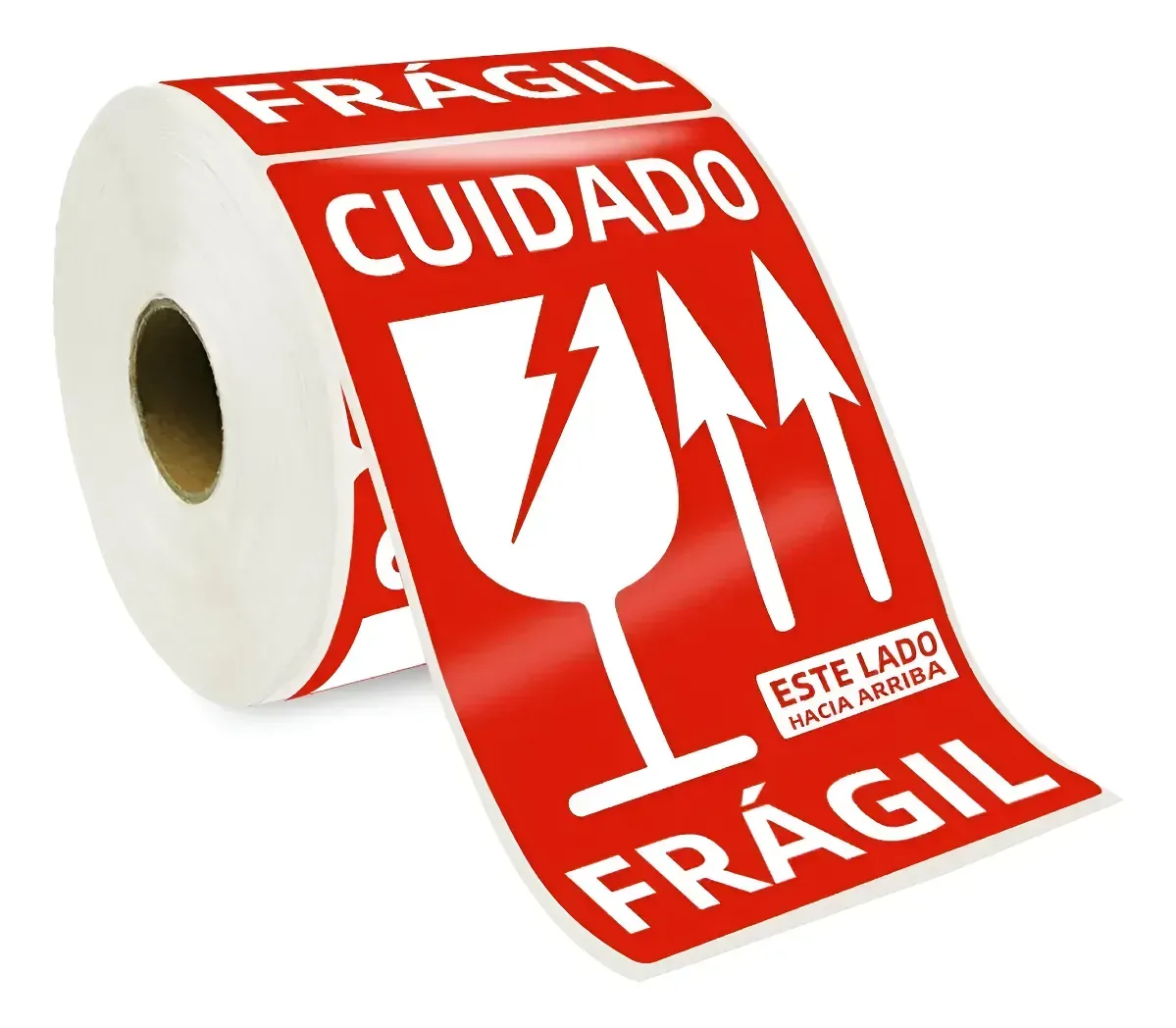 ETIQUETAS ADHESIVO FRAGIL 76x102cm