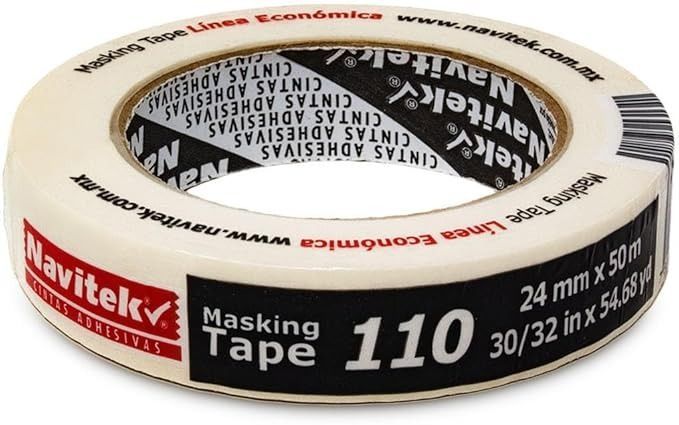 MASKING TAPE NAVITEK ECONOMICO 110 24mm X 50m 
