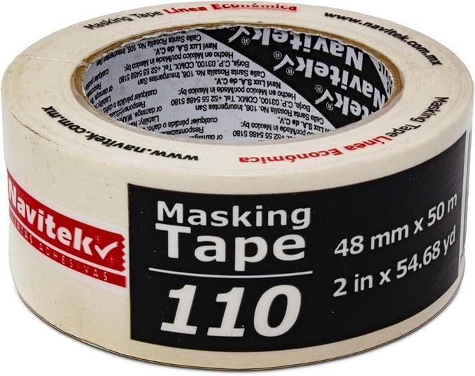MASKING TAPE NAVITEK ECONOMICO 110 48mm X 50m