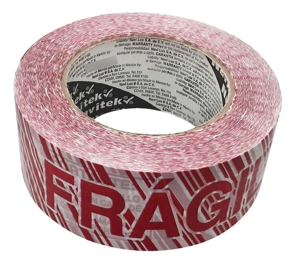 CINTA ADHESIVA CON LEYENDA 