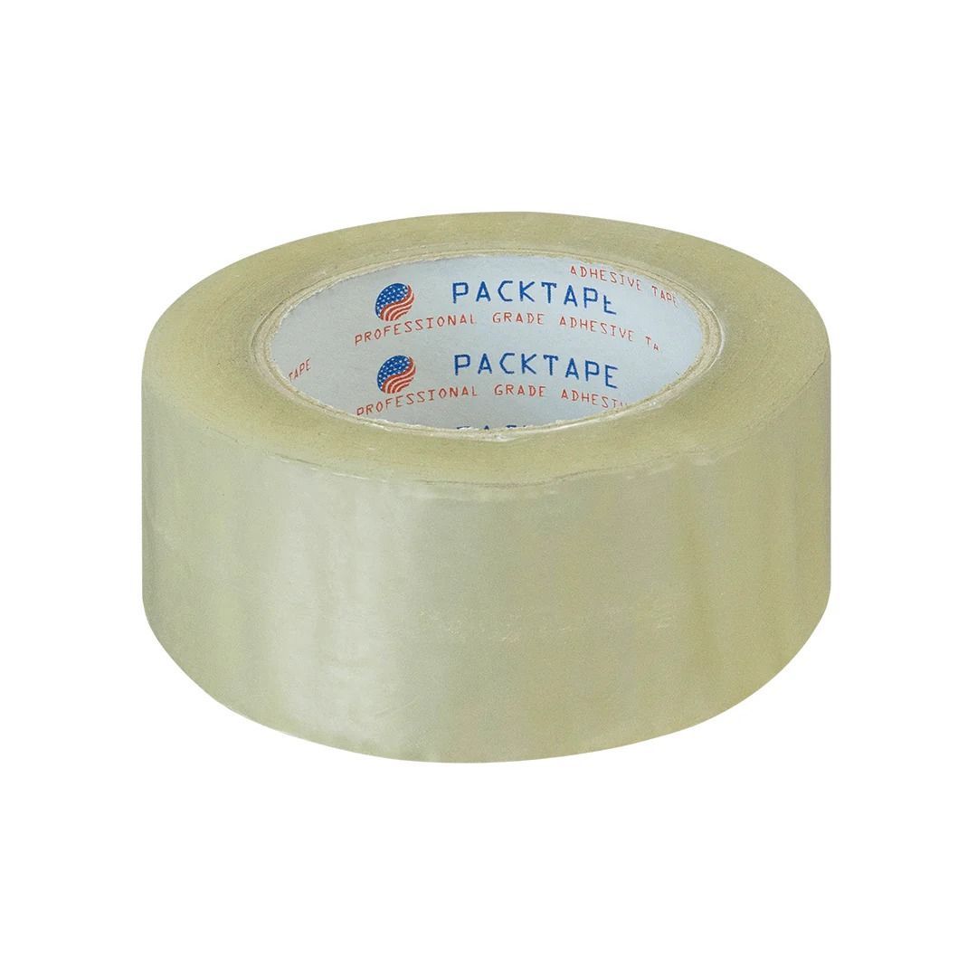 CINTA ACRÍLICA ECONÓMICA TRANSPARENTE 48 MM X 150 METROS PACKTAPE