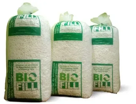 Cacahuate Biodegradable Bolsa de 70 Kg