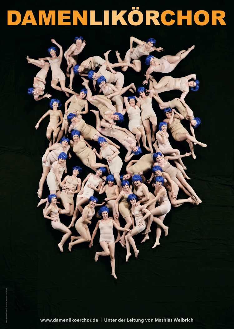 Der Damenlikörchor aus Hamburg.