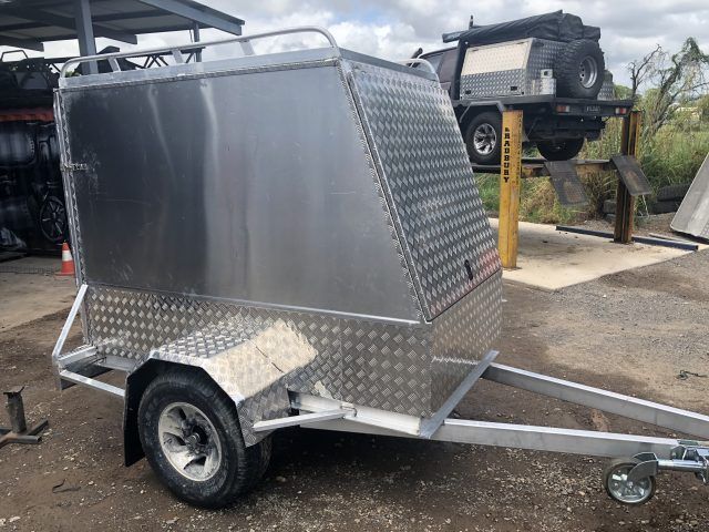 Modified Box Trailer — Trailers on the Sunshine Coast