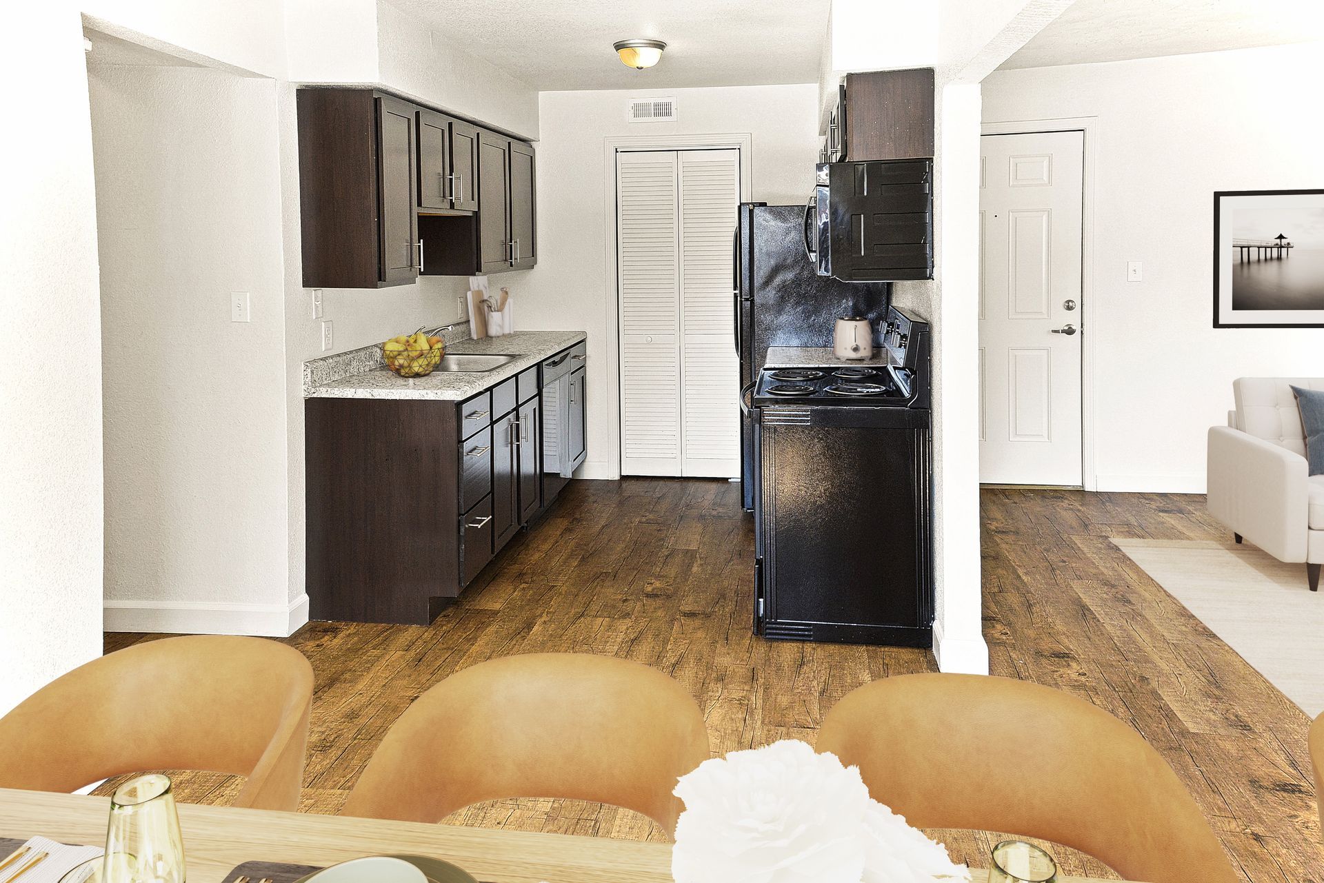 kitchen at green door