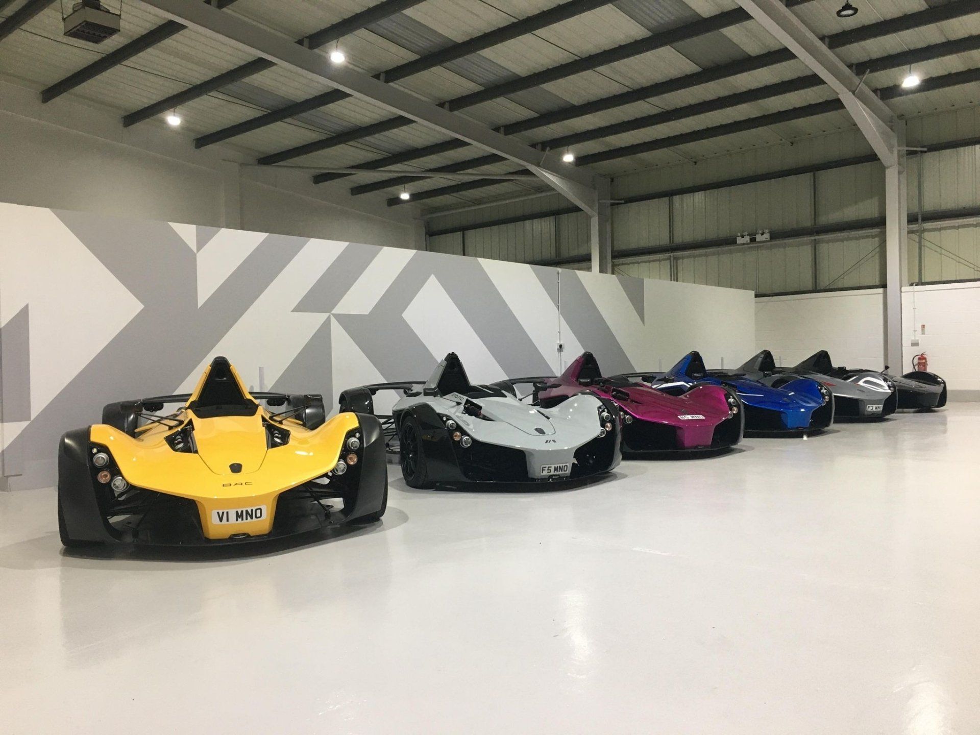 Spectrum DJ & Lighting Hire provides AV for BAC Mono, the supercar manufacturers!