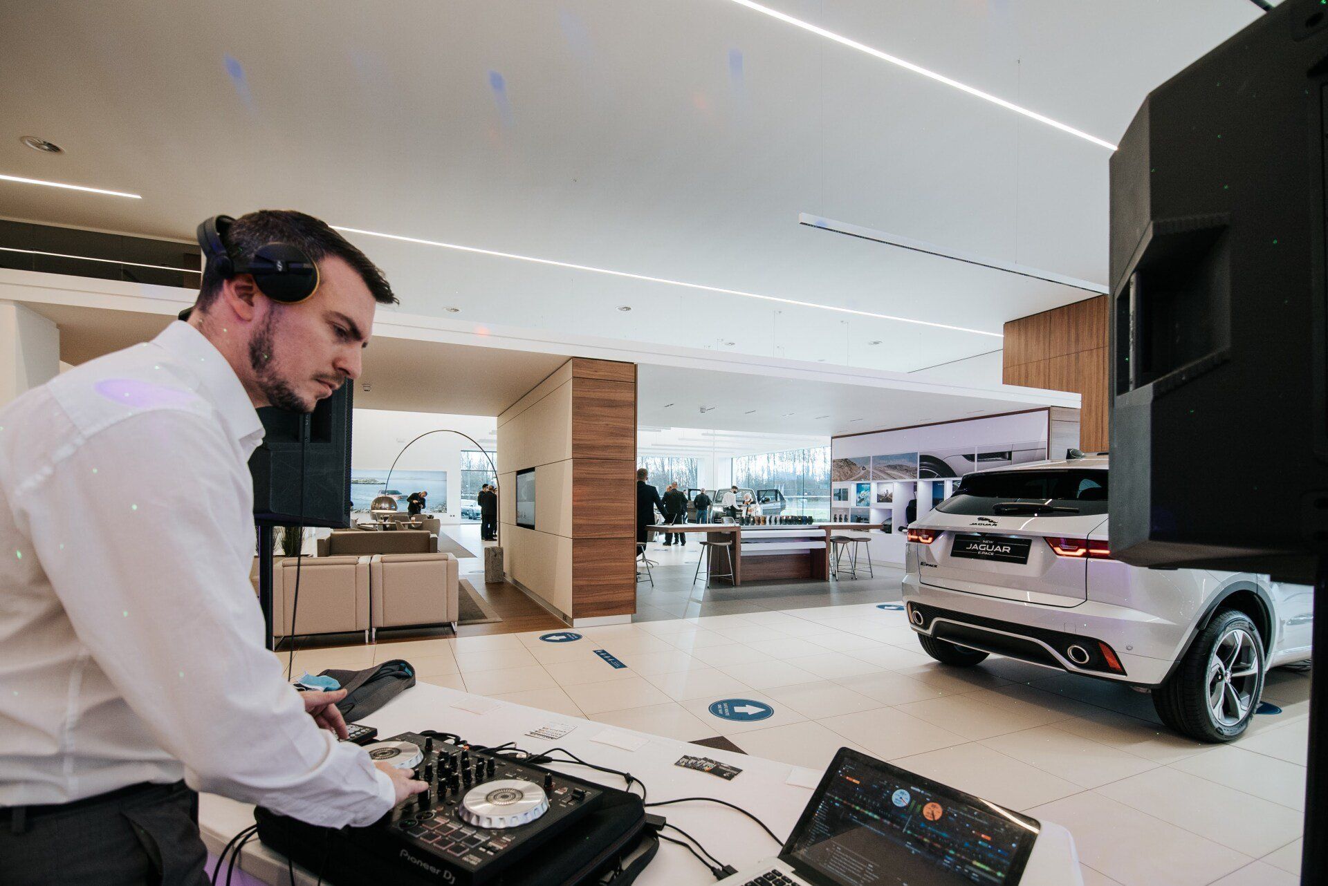 DJ Xander Ale of Spectrum DJs to host Jaguar Land Rover's launch event in Preston