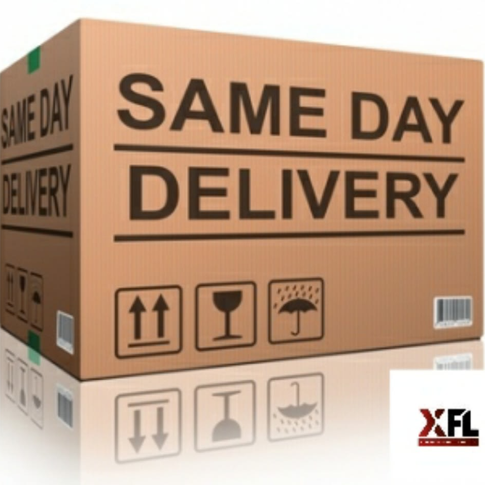 same day delivery cardboard box