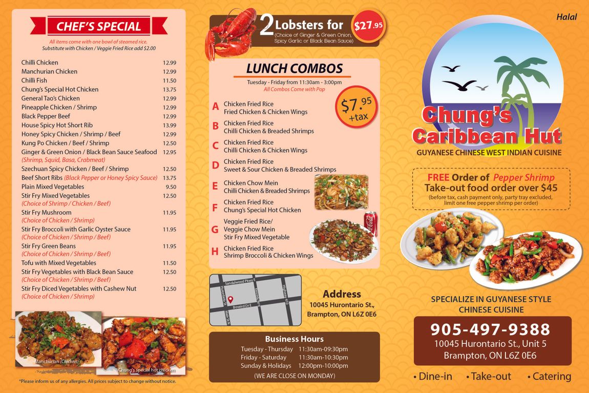 Finest Guyanese Chinese Food In Brampton